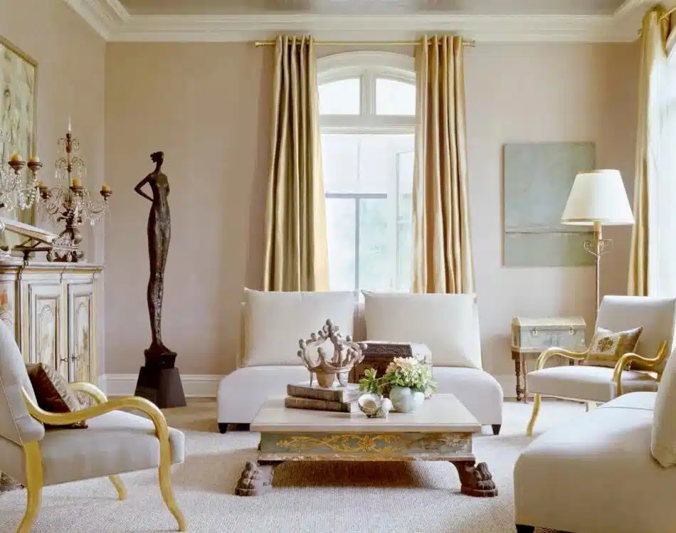 Living Room designed by Tara Shaw