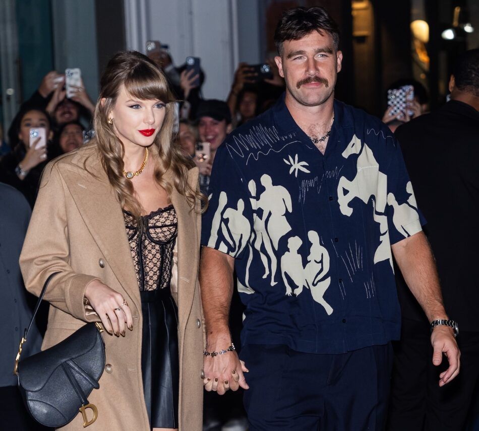 Taylor Swift and Travis Kelce