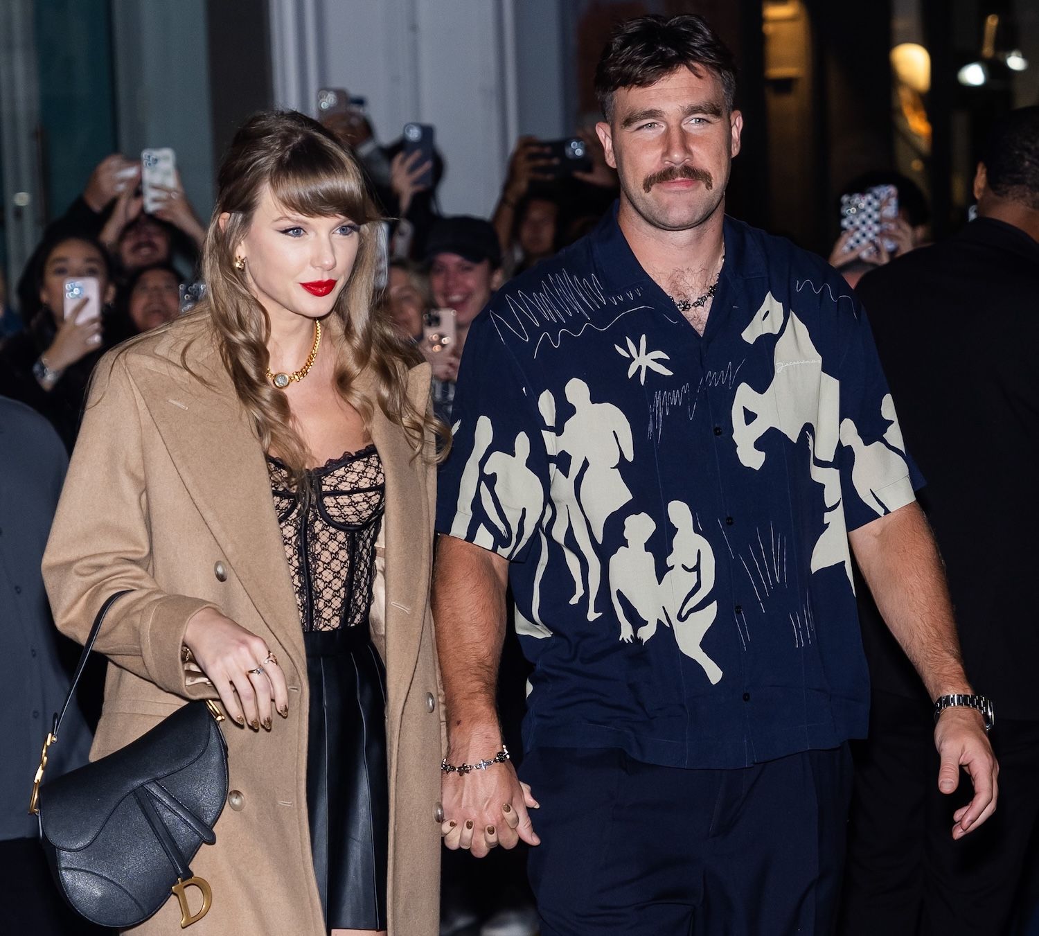 Taylor Swift and Travis Kelce