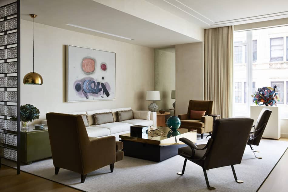 New York City living room by Thad Hayes