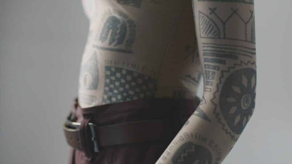 Martin Margiela tattoo top