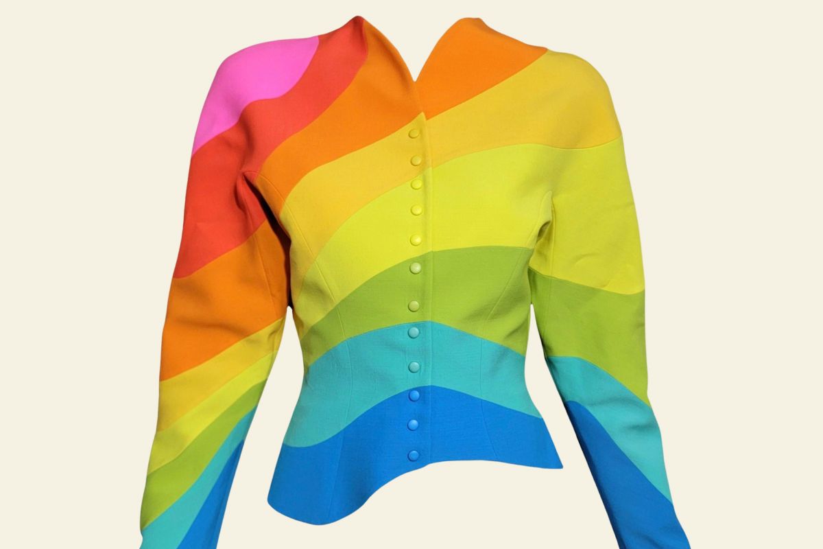 Thierry Mugler Rainbow Jacket