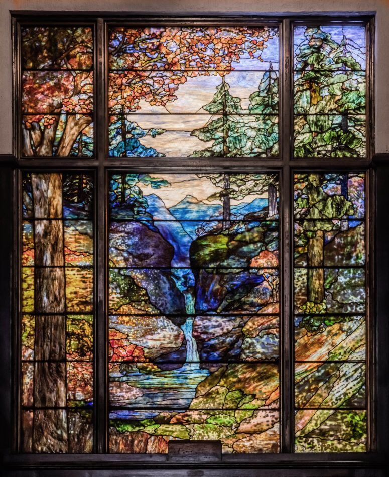 stained glass window