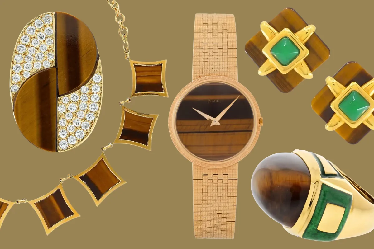 Why Collectors Are Avidly Hunting for Tiger's Eye Jewelry