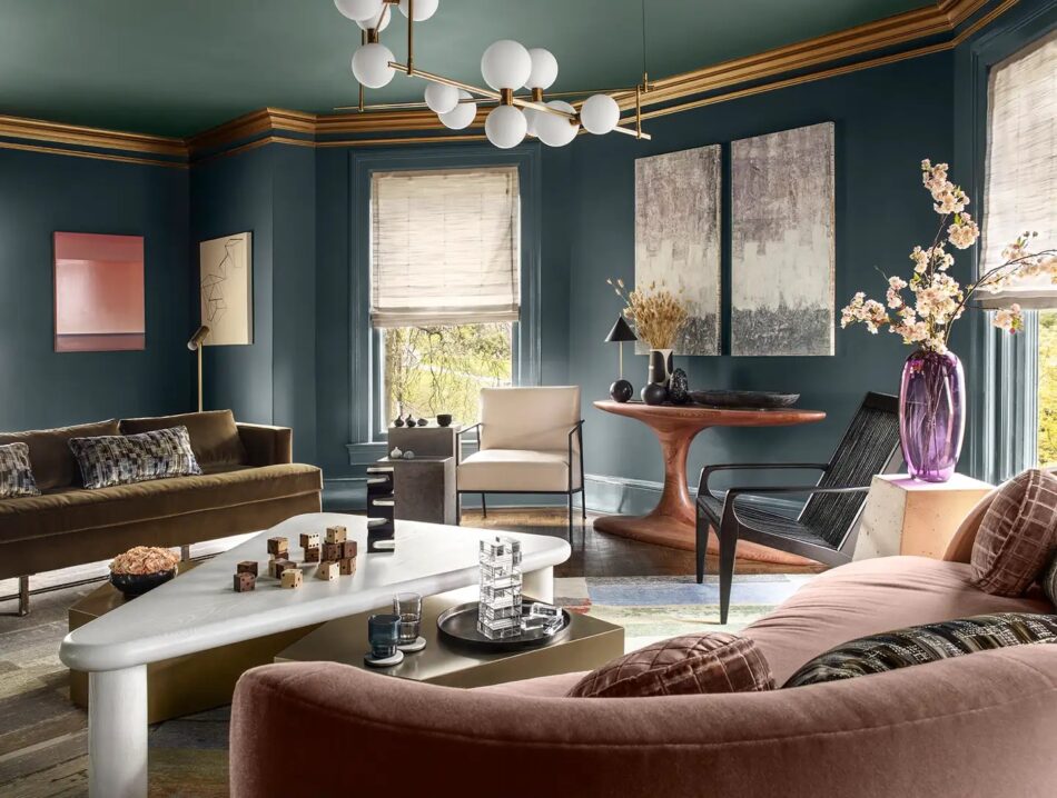 Plainfield, New Jersey, living room designed by Tina Ramchandani