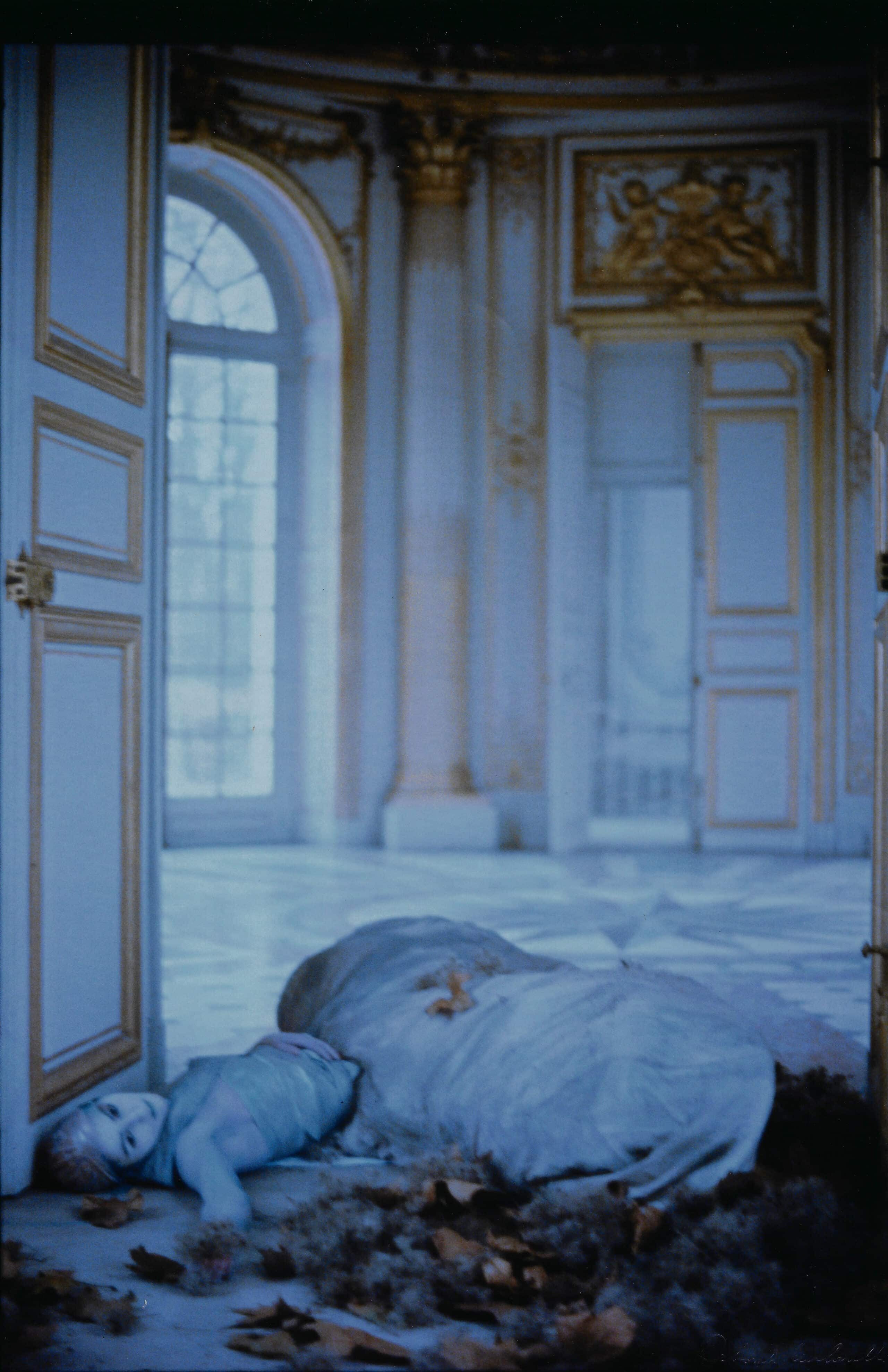 woman at Versailles