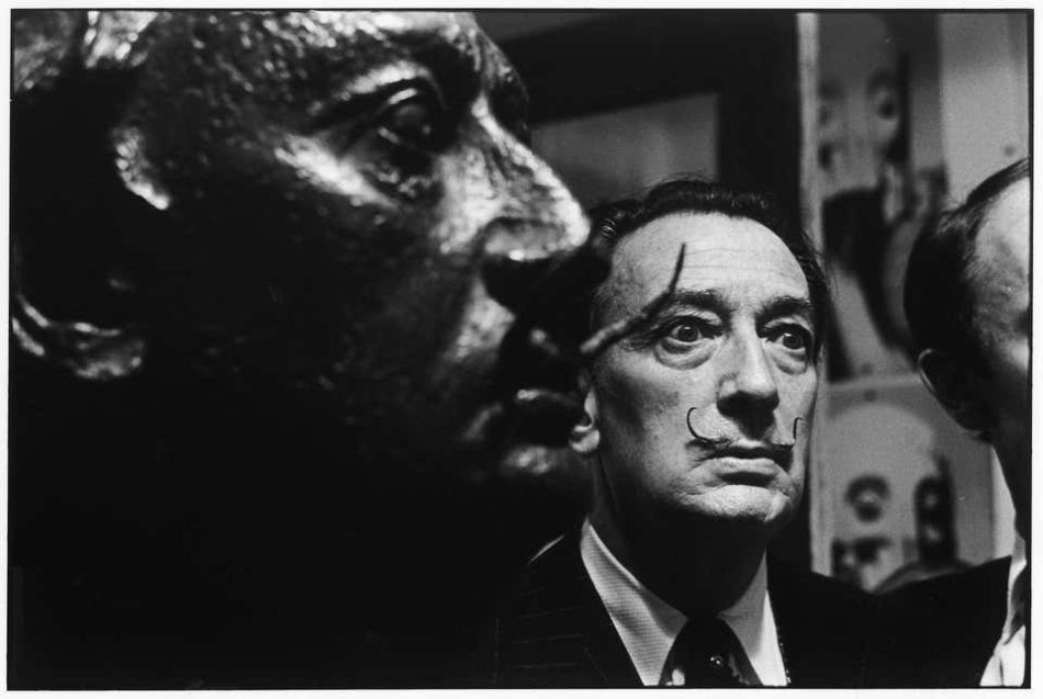 Portrait of Salvador Dalí, 1963, by Elliott Erwitt