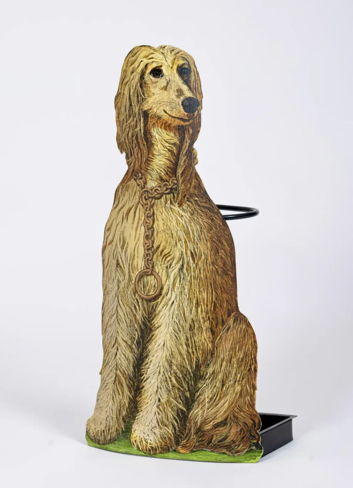 Fornasetti Afghan hound umbrella stand
