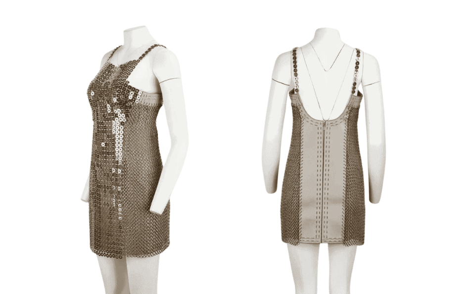 chainmail  Chain mail, Festival outfits, Chainmail clothing