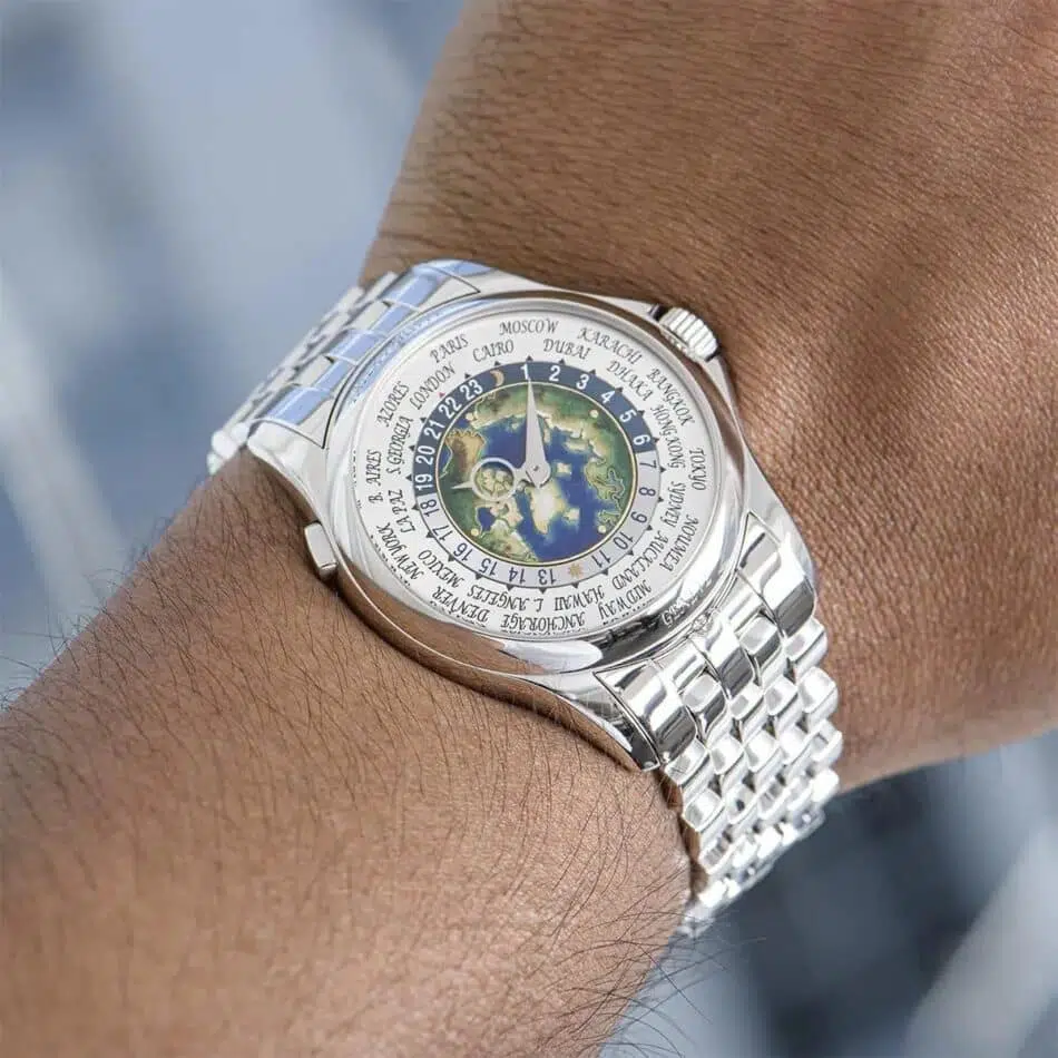 Patek Philippe Platinum Complications World Time Watch