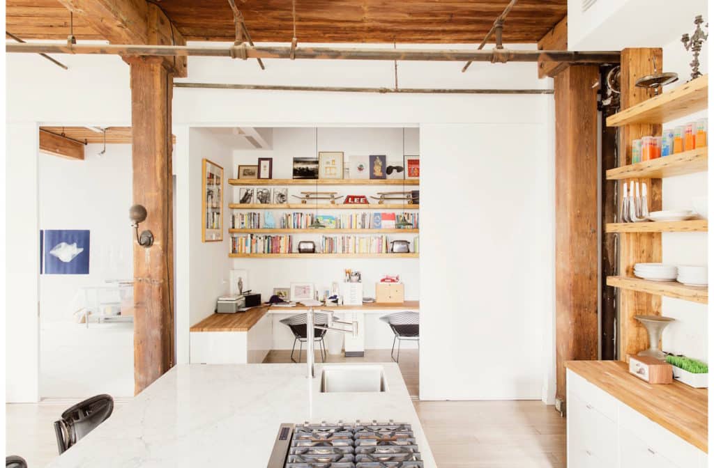 loft kitchen by Elizabeth Roberts