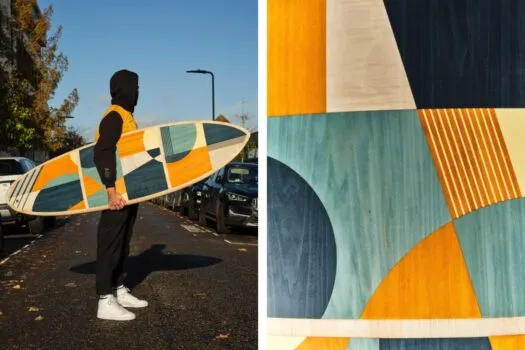 woodpop surfboard