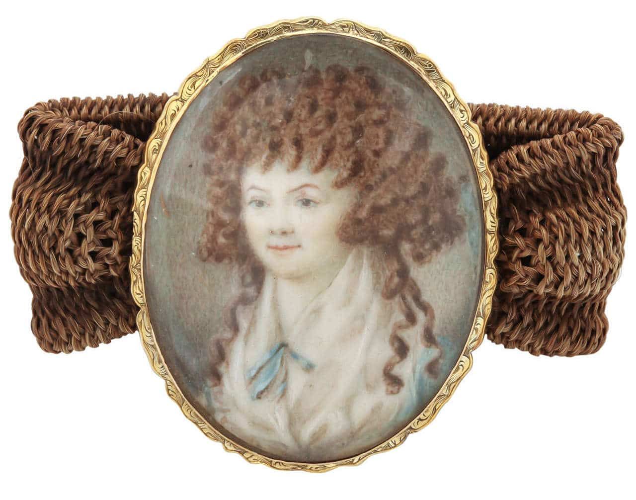 Miniature Portrait Bracelet