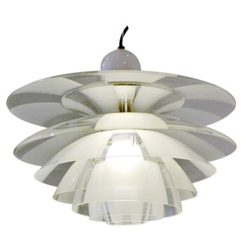 Septima chandelier by Poul Henningsen.