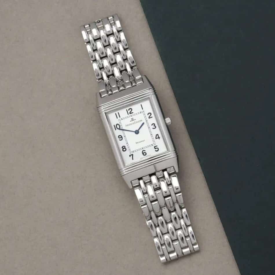 Jaeger-LeCoultre Reverso Classique unisex stainless-steel watch, 2000s, offered by Xupes
