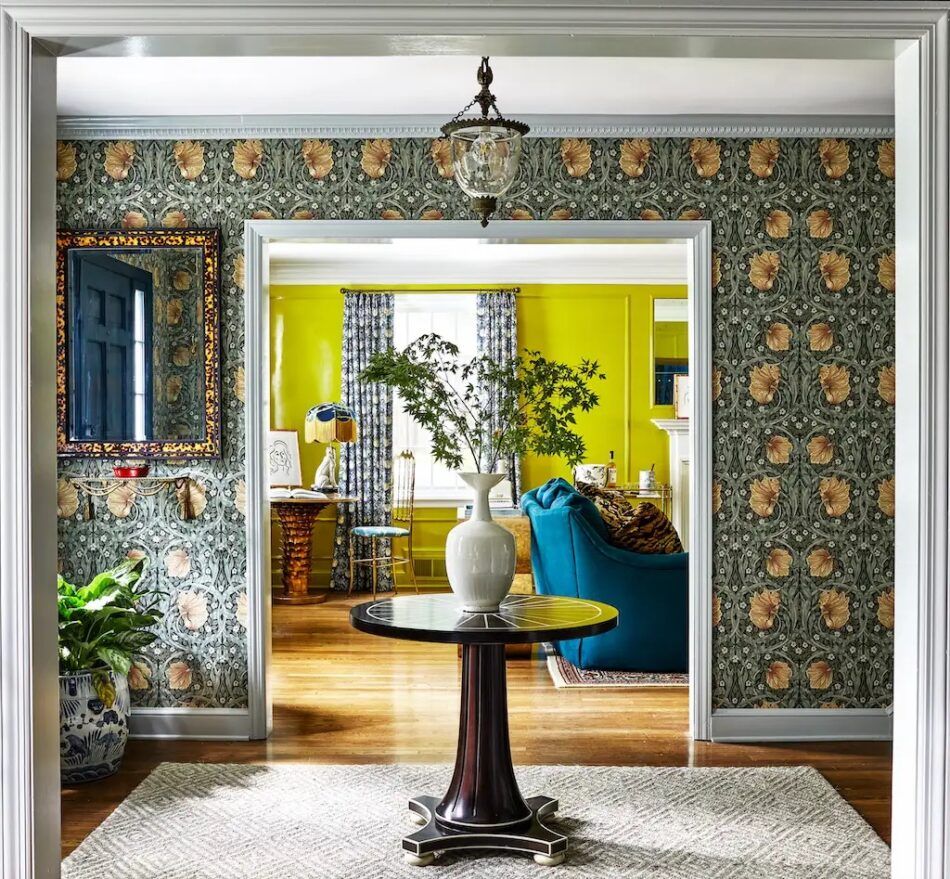 Zoe Feldman floral foyer