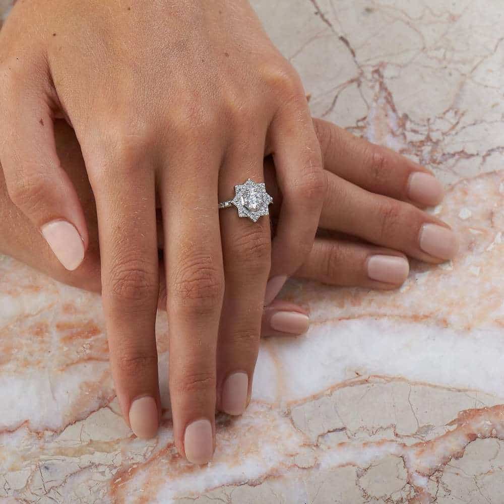 Zoe & Morgan engagement ring