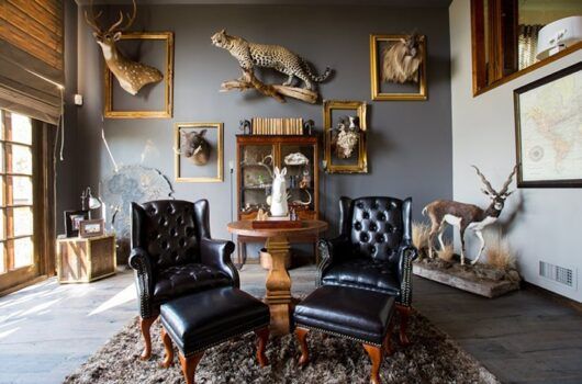 Man Cave Decor: Elegant Interiors of Contemporary Gentlemen