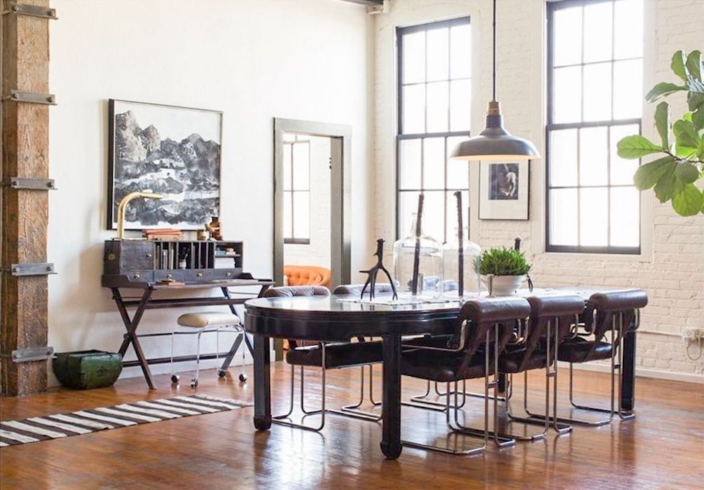 L.A. Dining room by Hammer & Spear