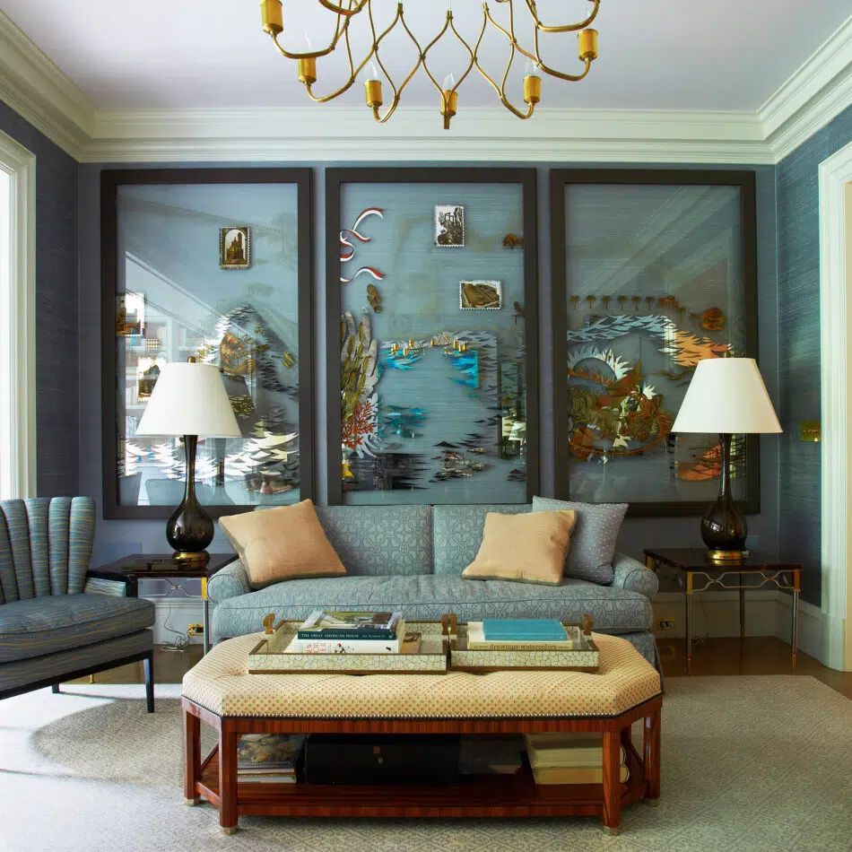 Living room by SR Gambrel in the West Village 
