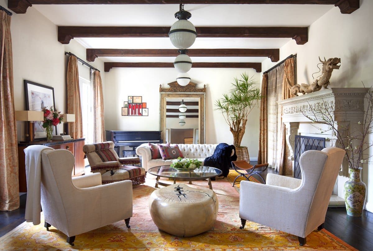 Beverly Hills living room by Hancock Design