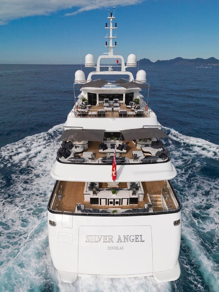 Silver Angel yacht by Argent Design