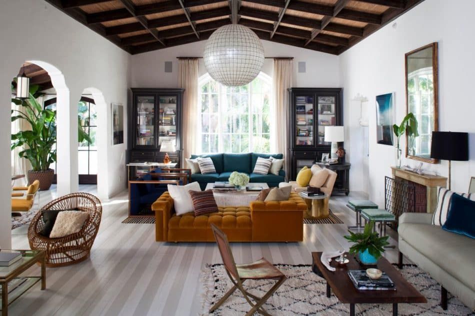 living room by Nate Berkus