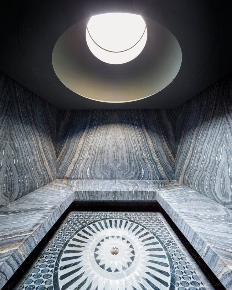 Marble Hammam by 1100 Architect