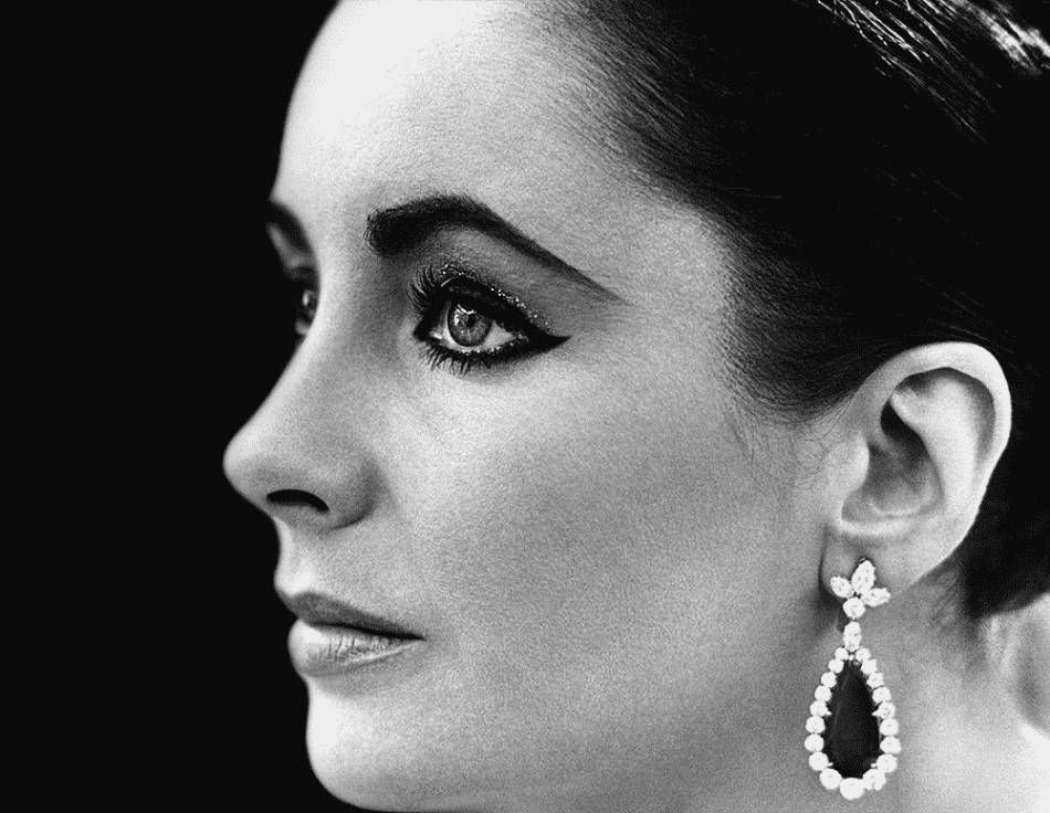 Elizabeth Taylor, Elstere Studios, England, 1963, by David Steen