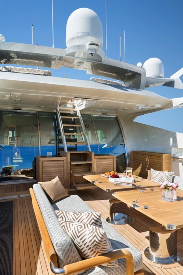 yacht deck by Peter Mikic