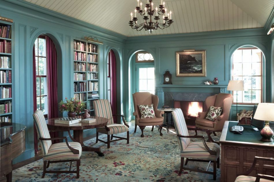 Jayne Design Studio turquoise room