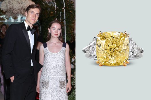 Princess Alexandra engagement ring