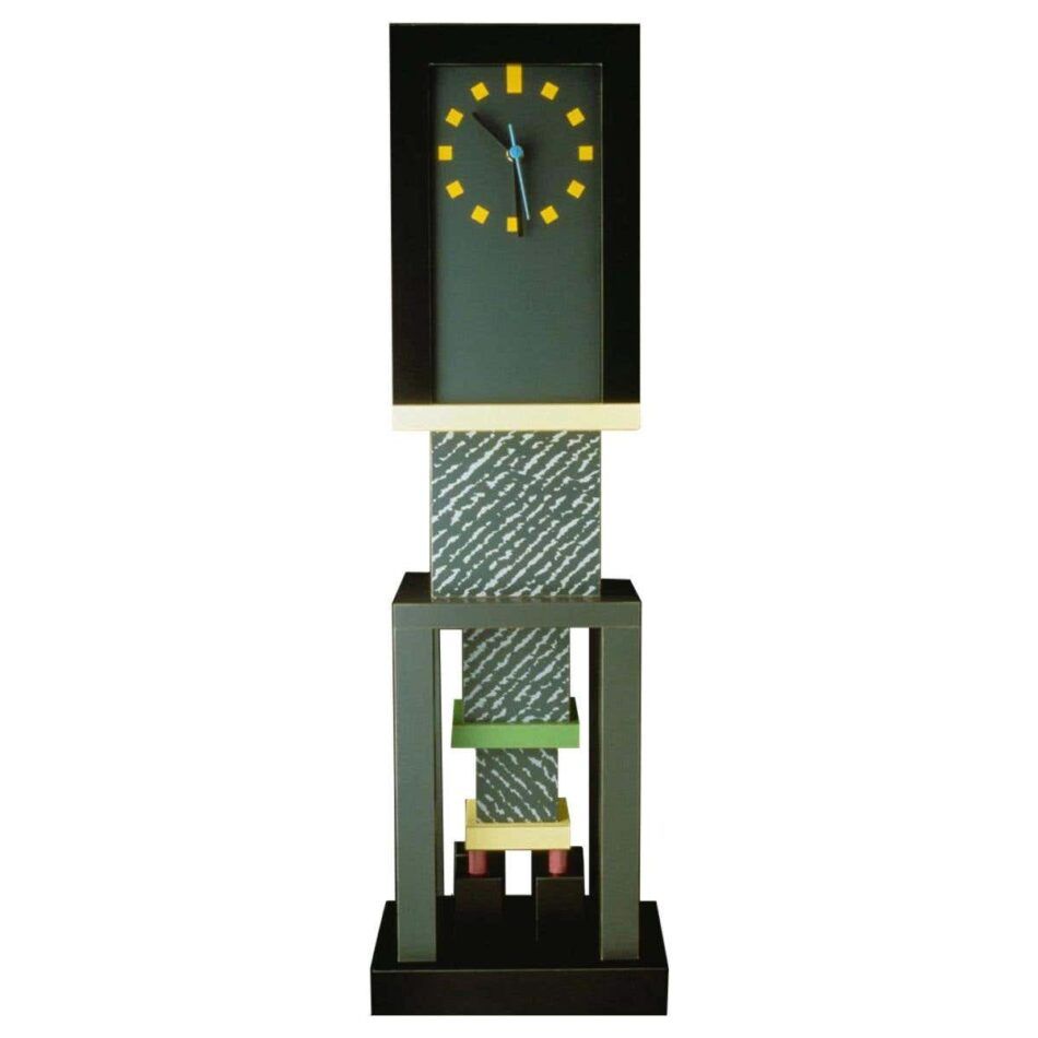 George Sowden for Memphis Milano Metropole Clock, new