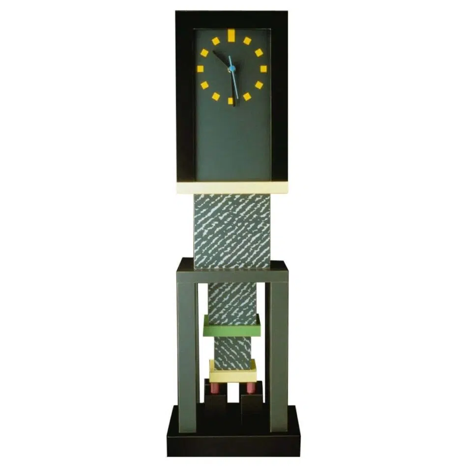 George Sowden for Memphis Milano Metropole Clock, new