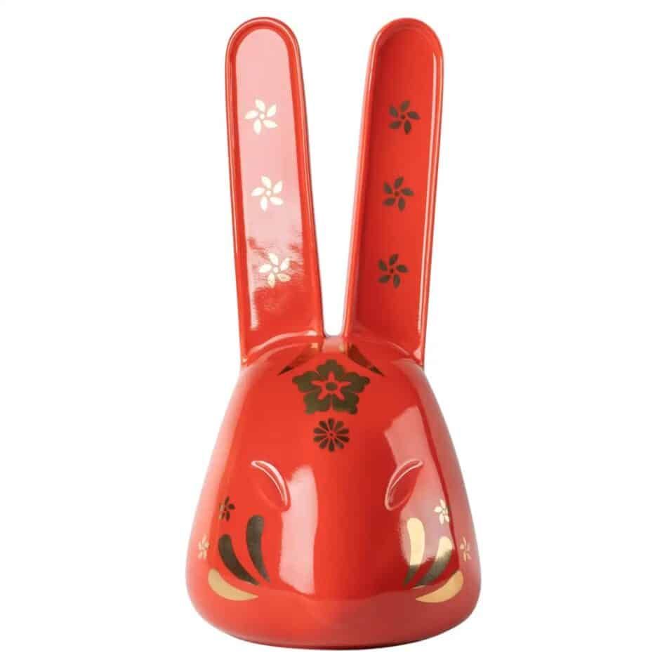 Lladro Red-Gold rabbit, 2022