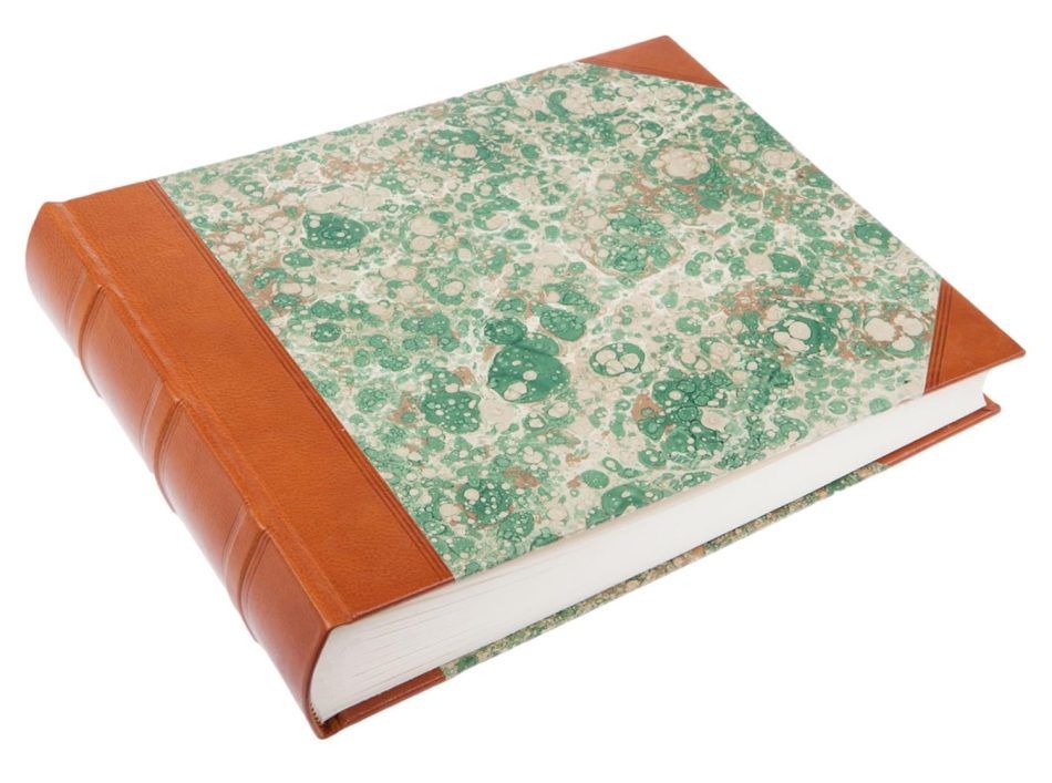 Giannini leather photo album, new