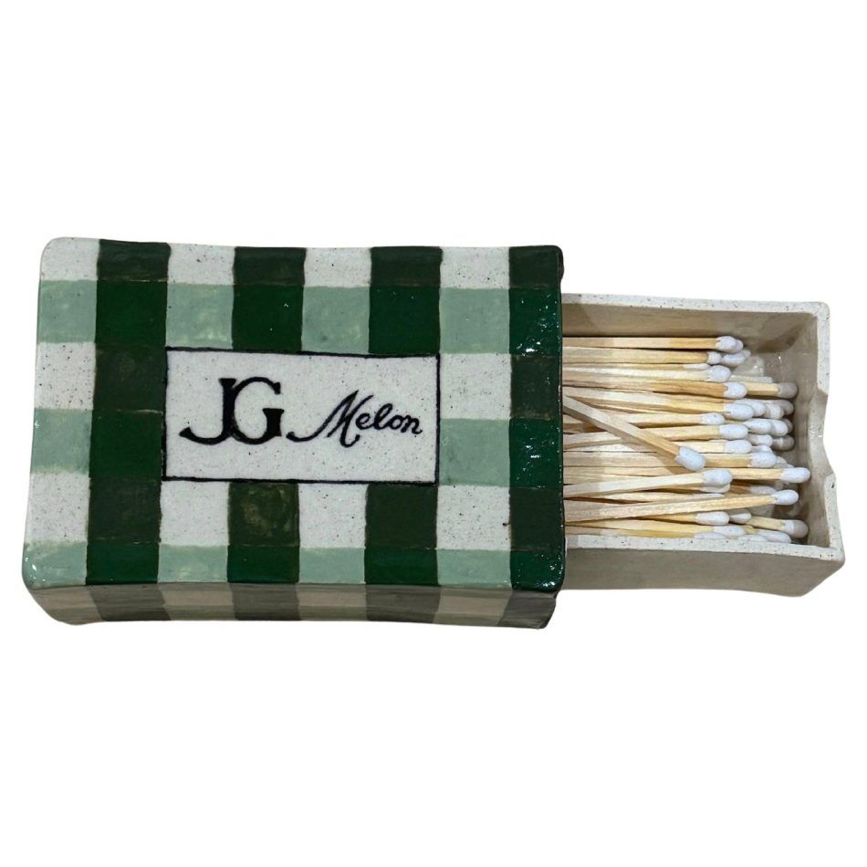 ceramic matchbox