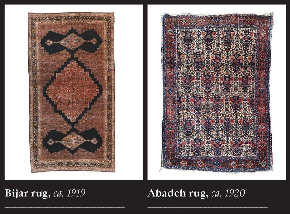 identifying persian rug patterns