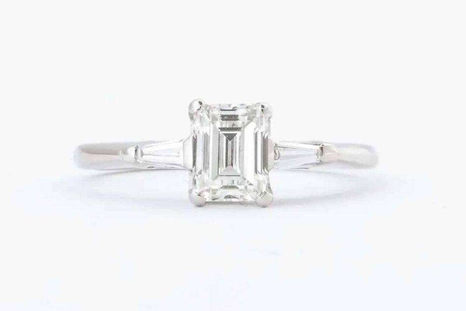 1930s Art Deco engagement ring