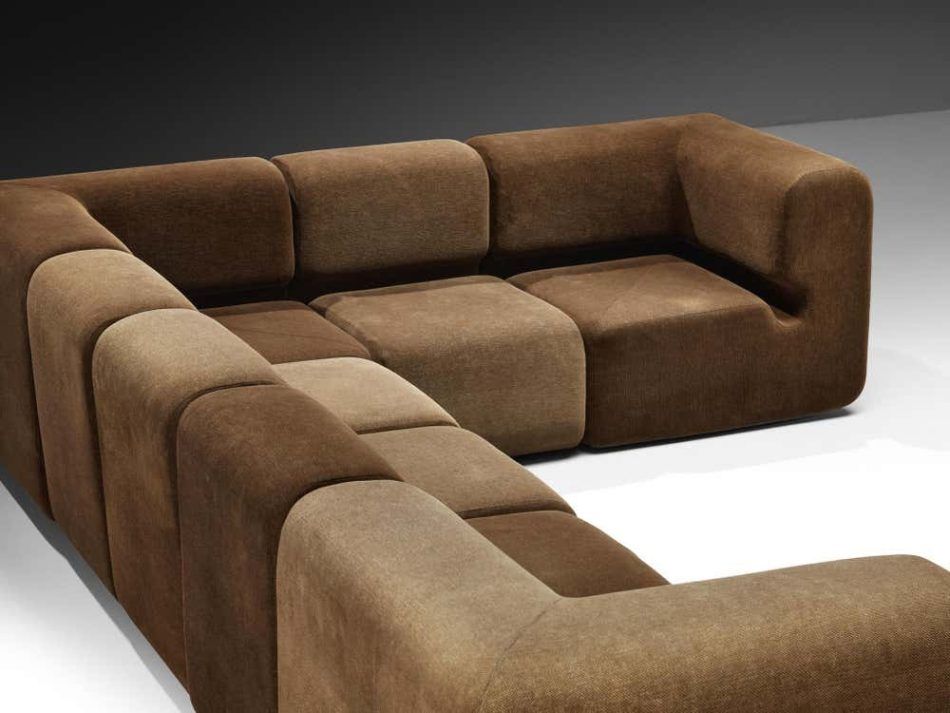 Swiss grand modular sofa, 1960s