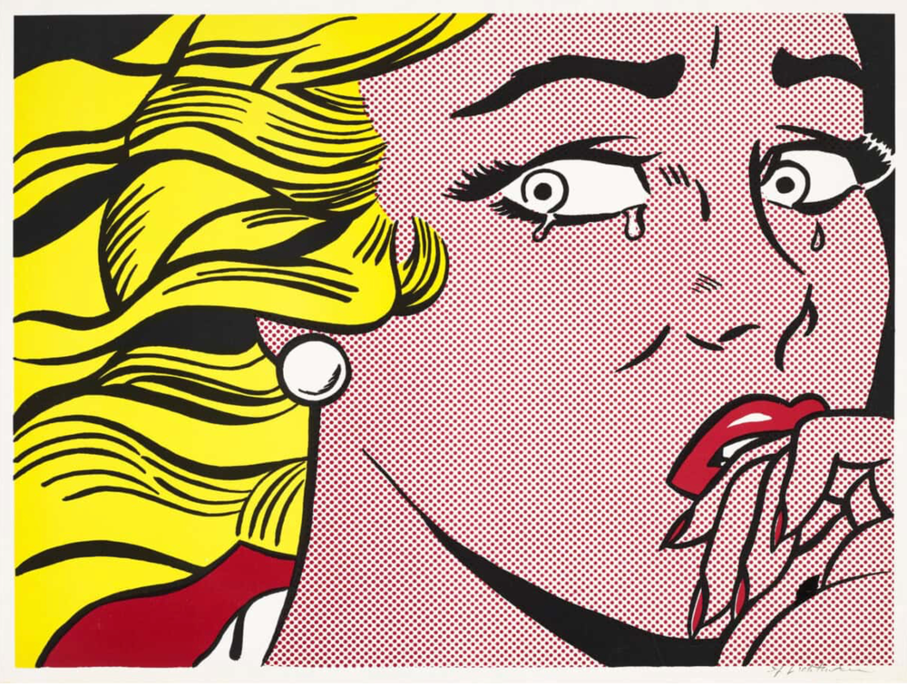 Roy Licthenstein Crying Girl