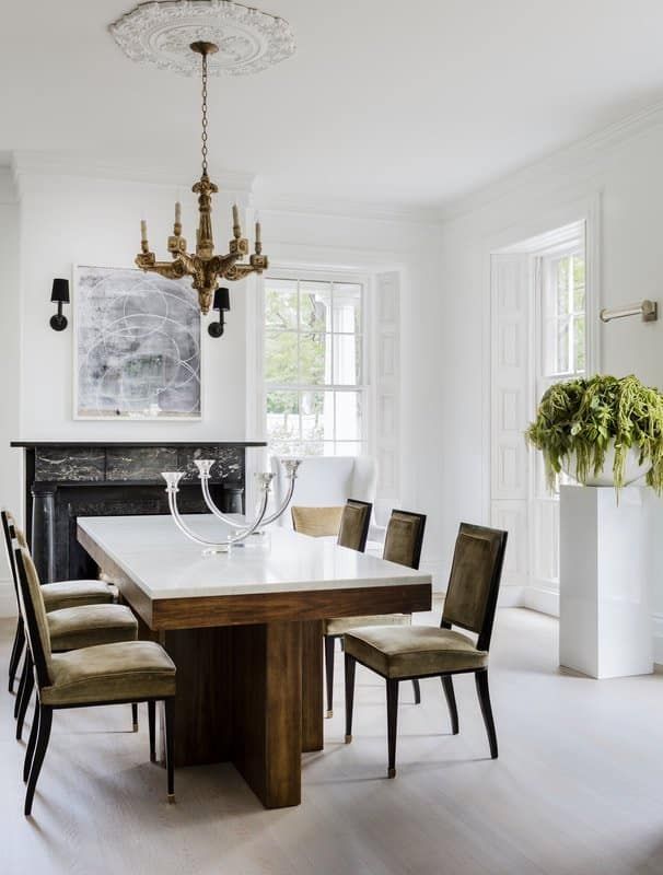 dining room by Lisa Tharp Design