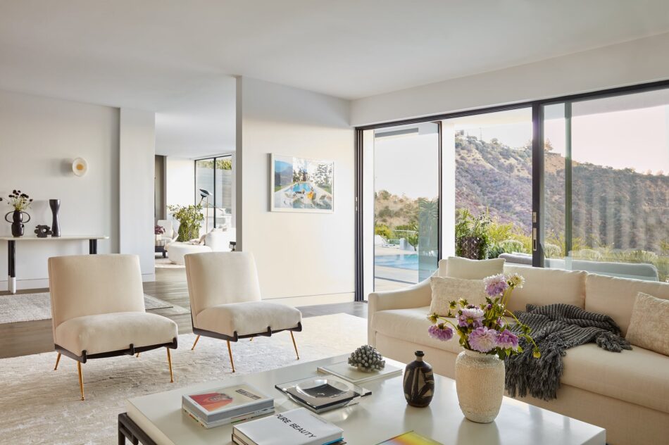 Sara Story living room in California