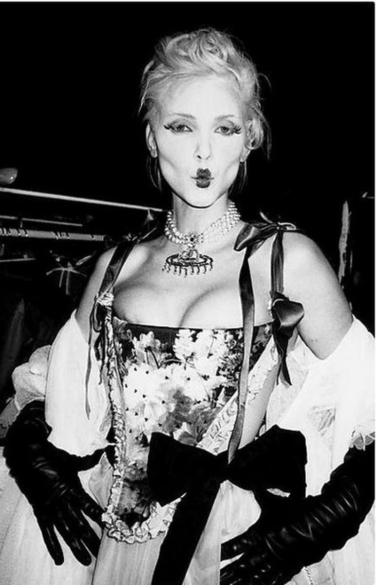 Vivienne Westwood Show, Paris, 1990s, by Roxanne Lowit.