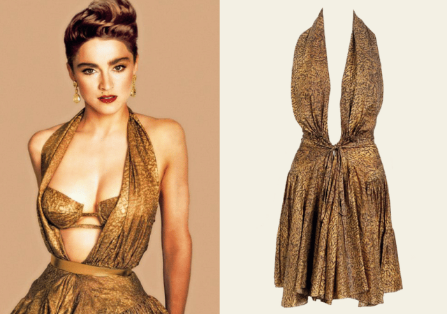 Madonna Wore the Same Plunging Azzedine Alaïa Design on the Cover of ‘Cosmo’ in 1987