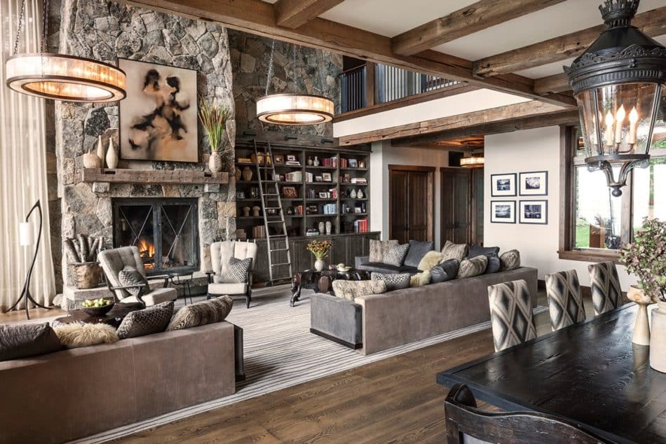 17 Interiors with Rustic Reclaimed Wood The Study