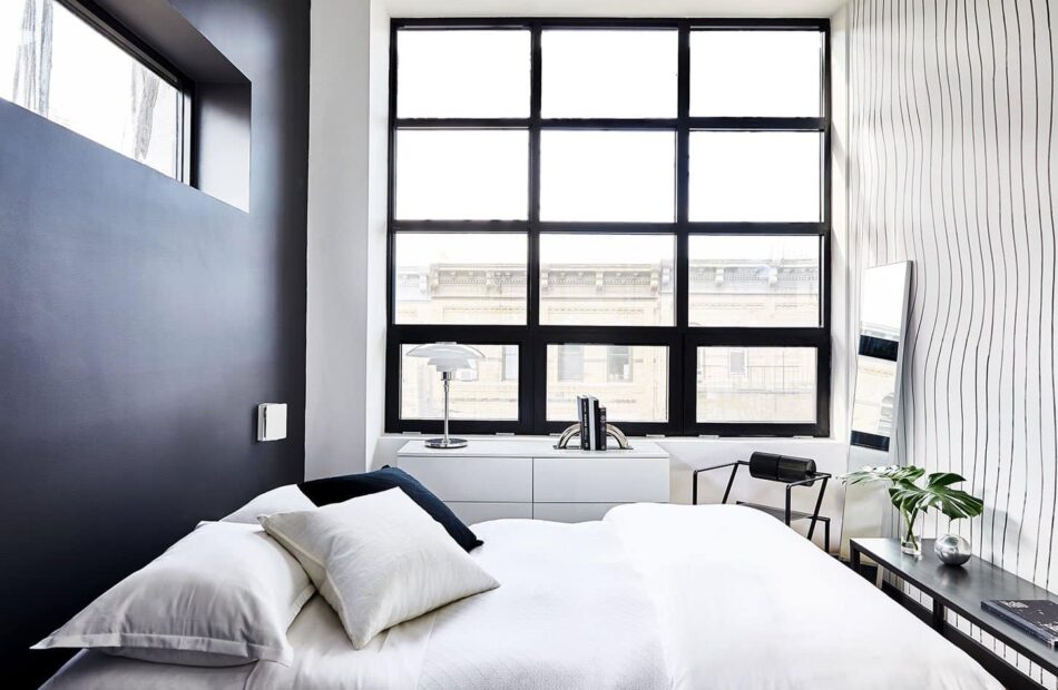 18 Dazzling BlackandWhite Rooms The Study