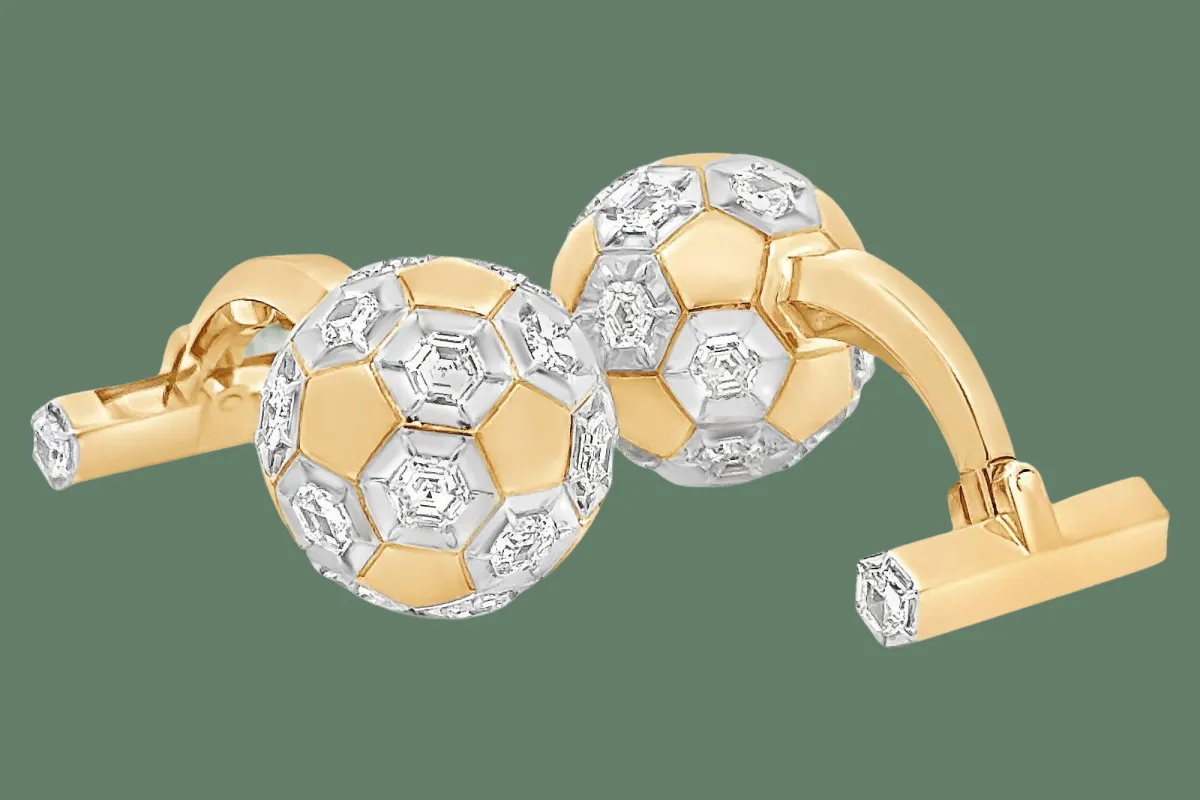 Goooal! These Custom Cufflinks Are a Win For Collectors