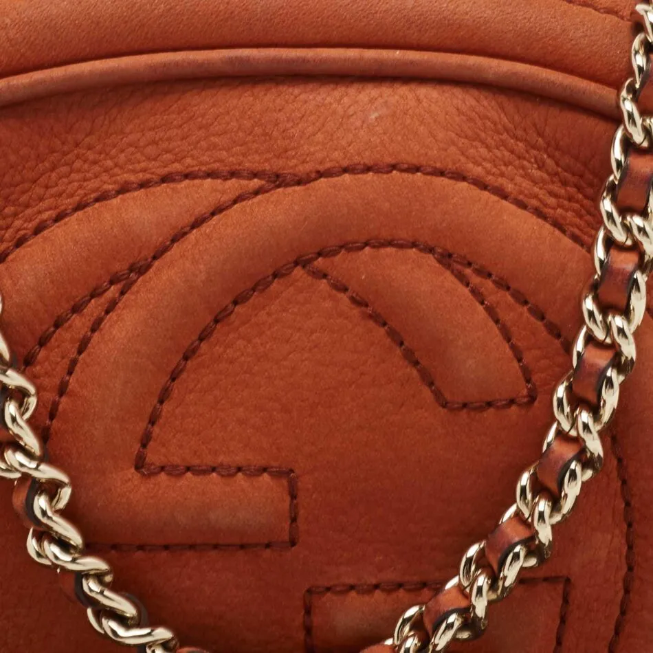 Joy faux fur handbag Gucci Brown in Faux fur - 39451678