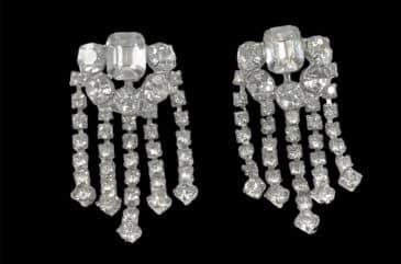 Marilyn Monroe's rhinestone earrings